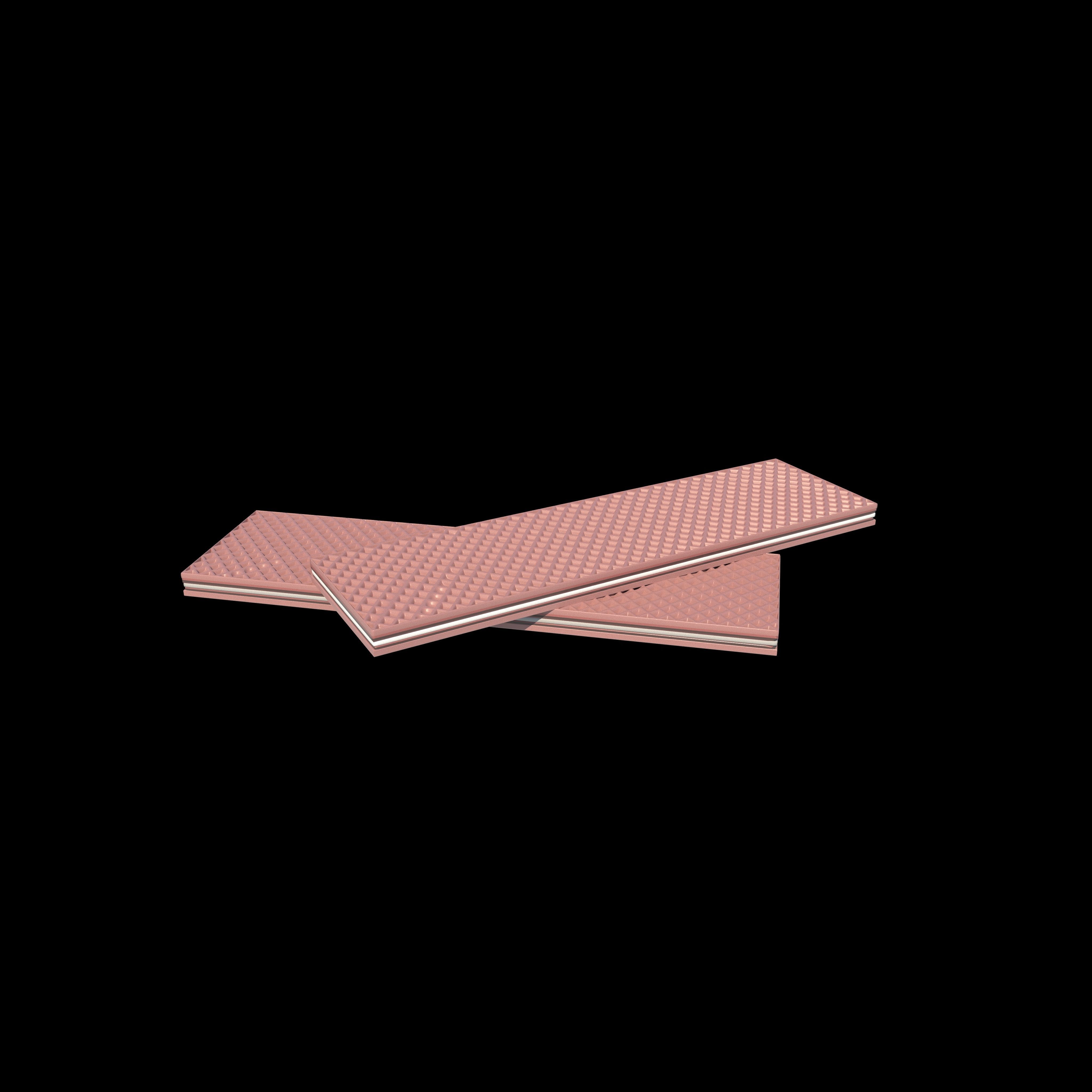 Chocolate Wafer 3D model_6