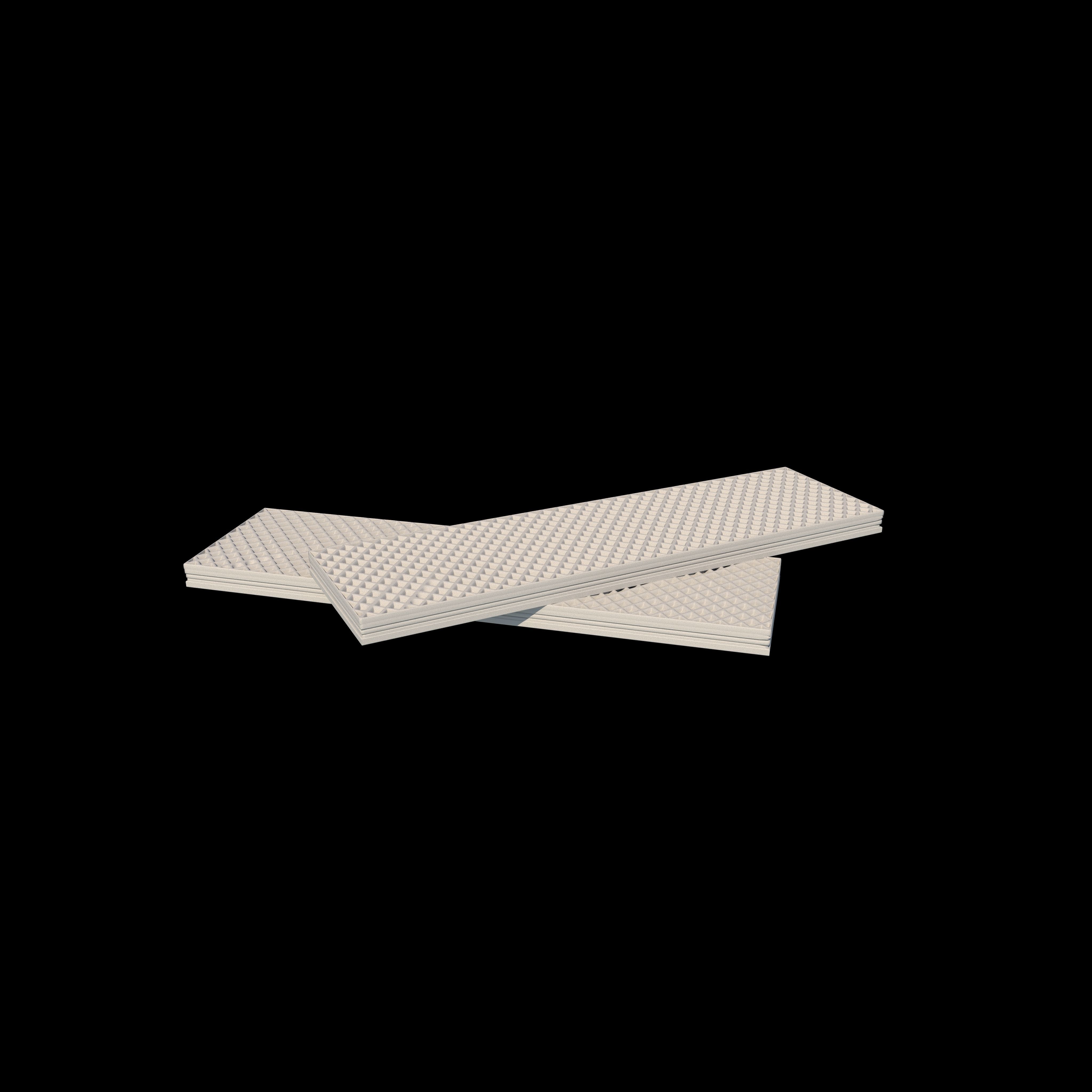 Chocolate Wafer 3D model_4
