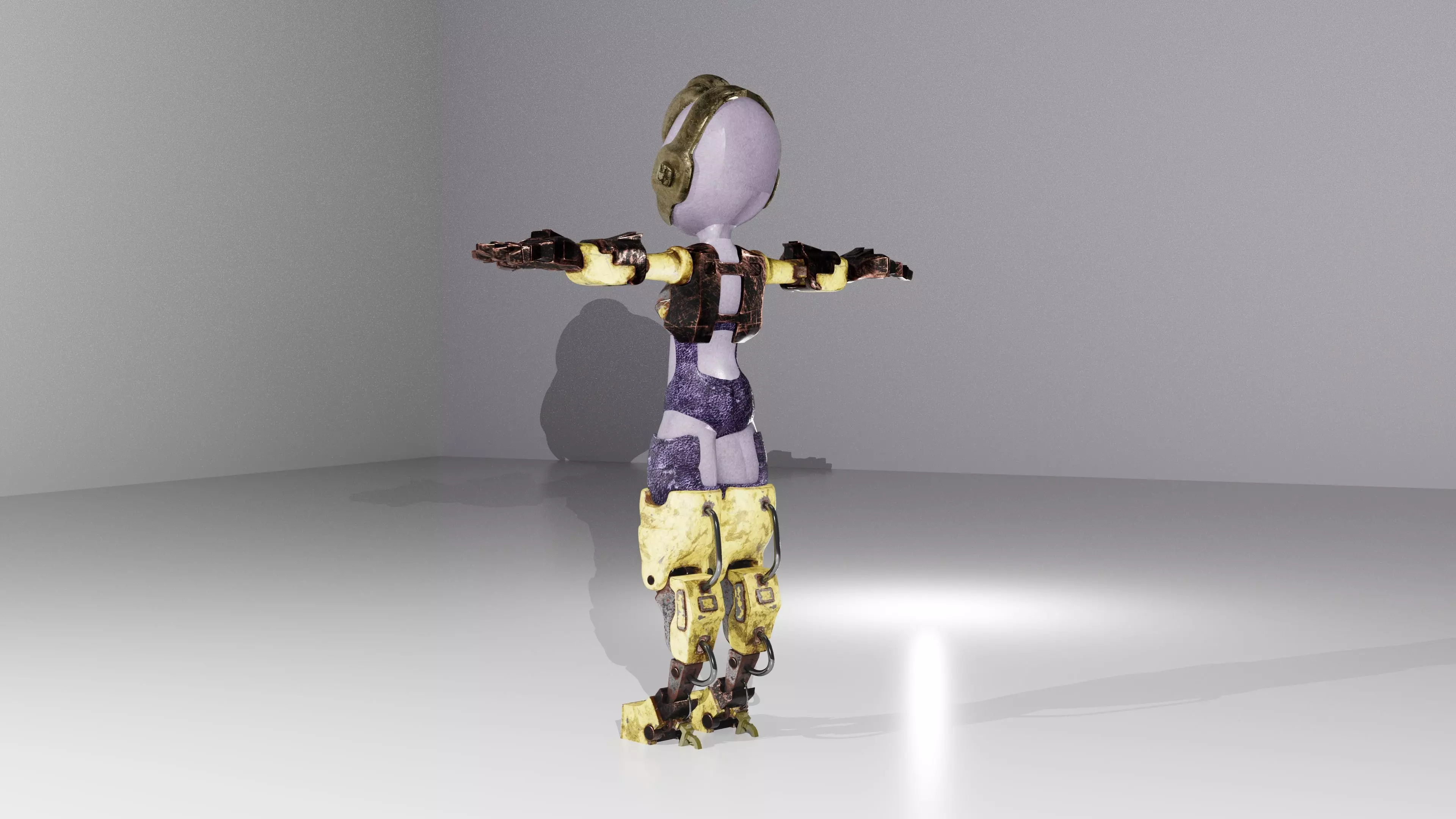Personnage Free 3D model