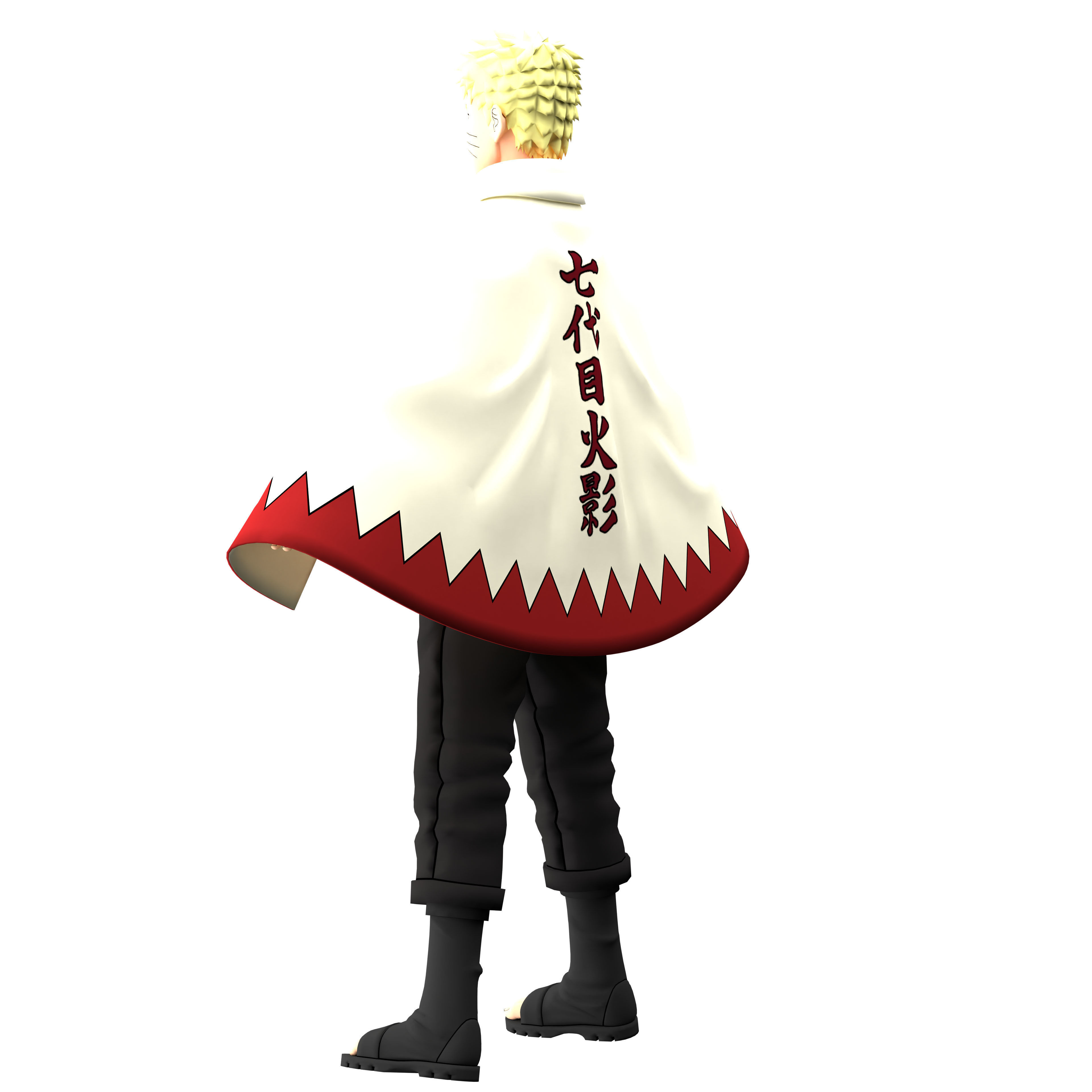 Naruto Uzumaki 3D model_13