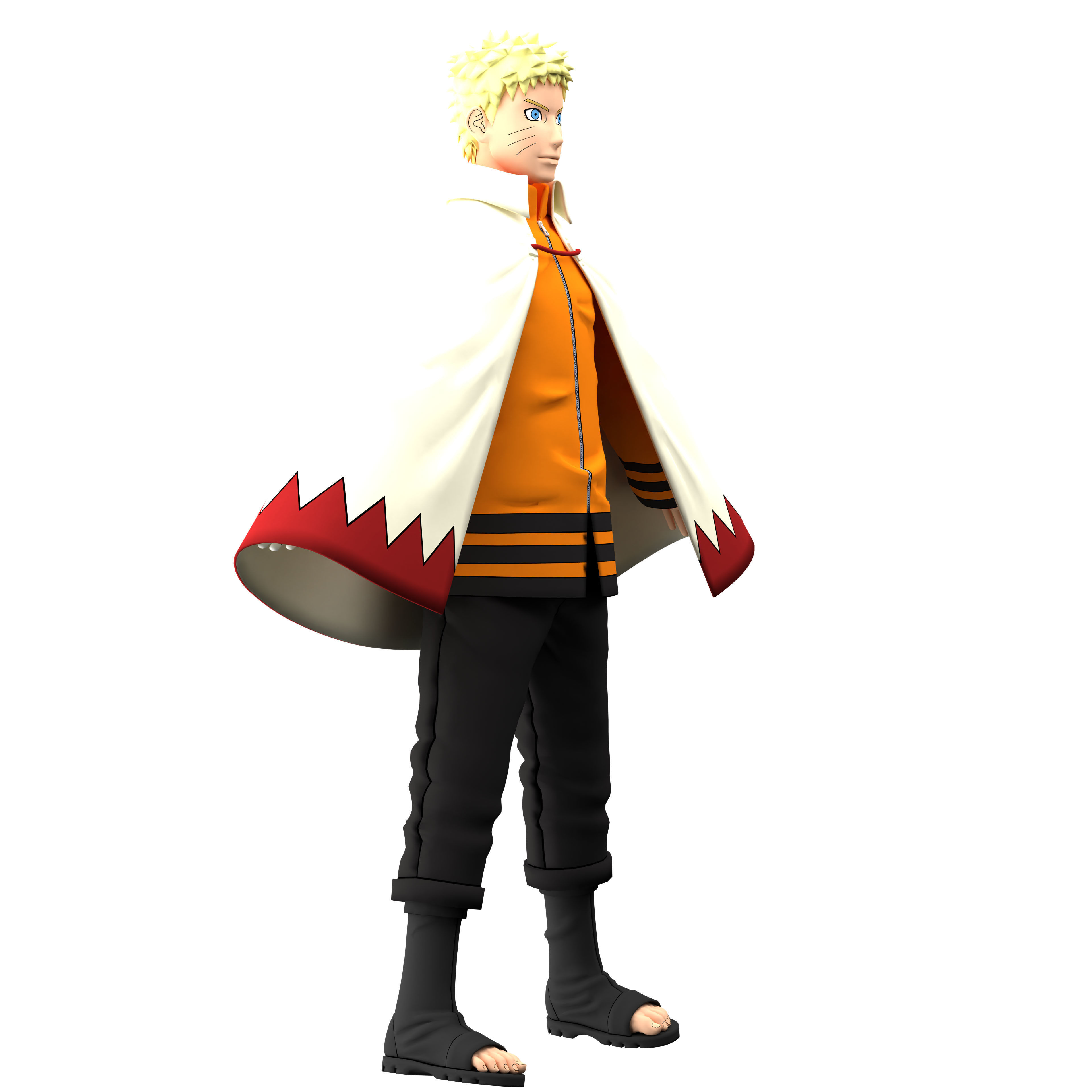 Naruto Uzumaki 3D model_3