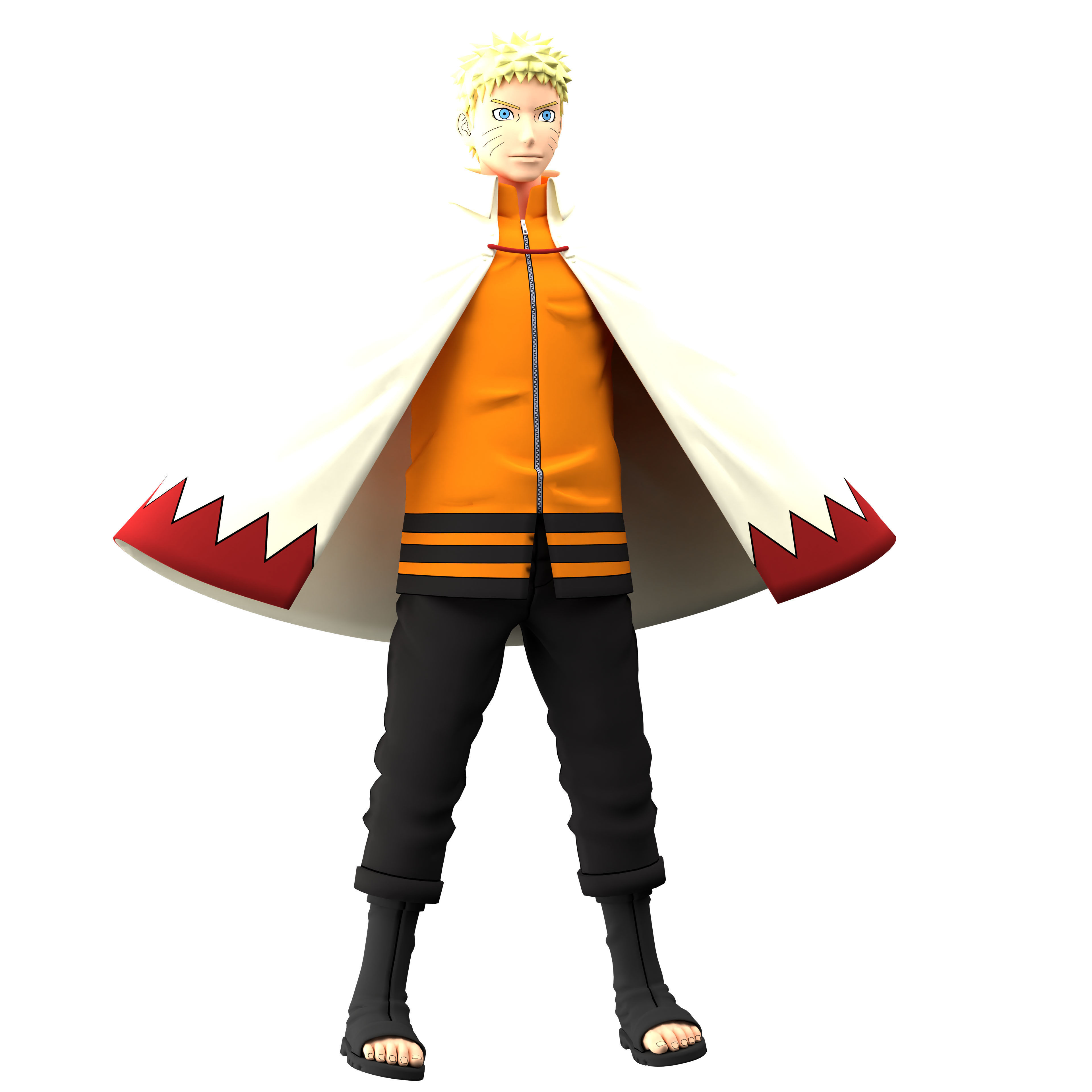 Naruto Uzumaki 3D model_1