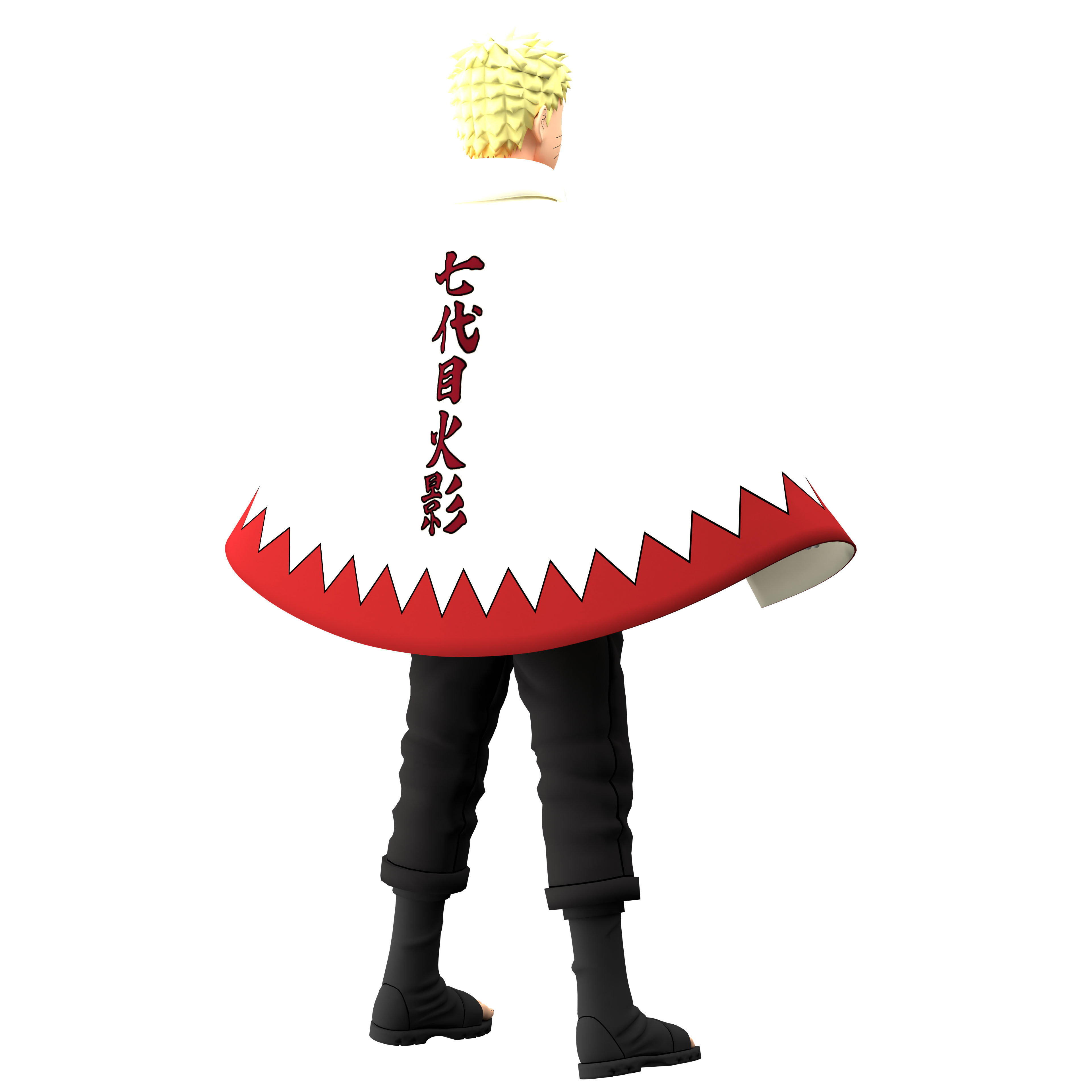 Naruto Uzumaki 3D model_7