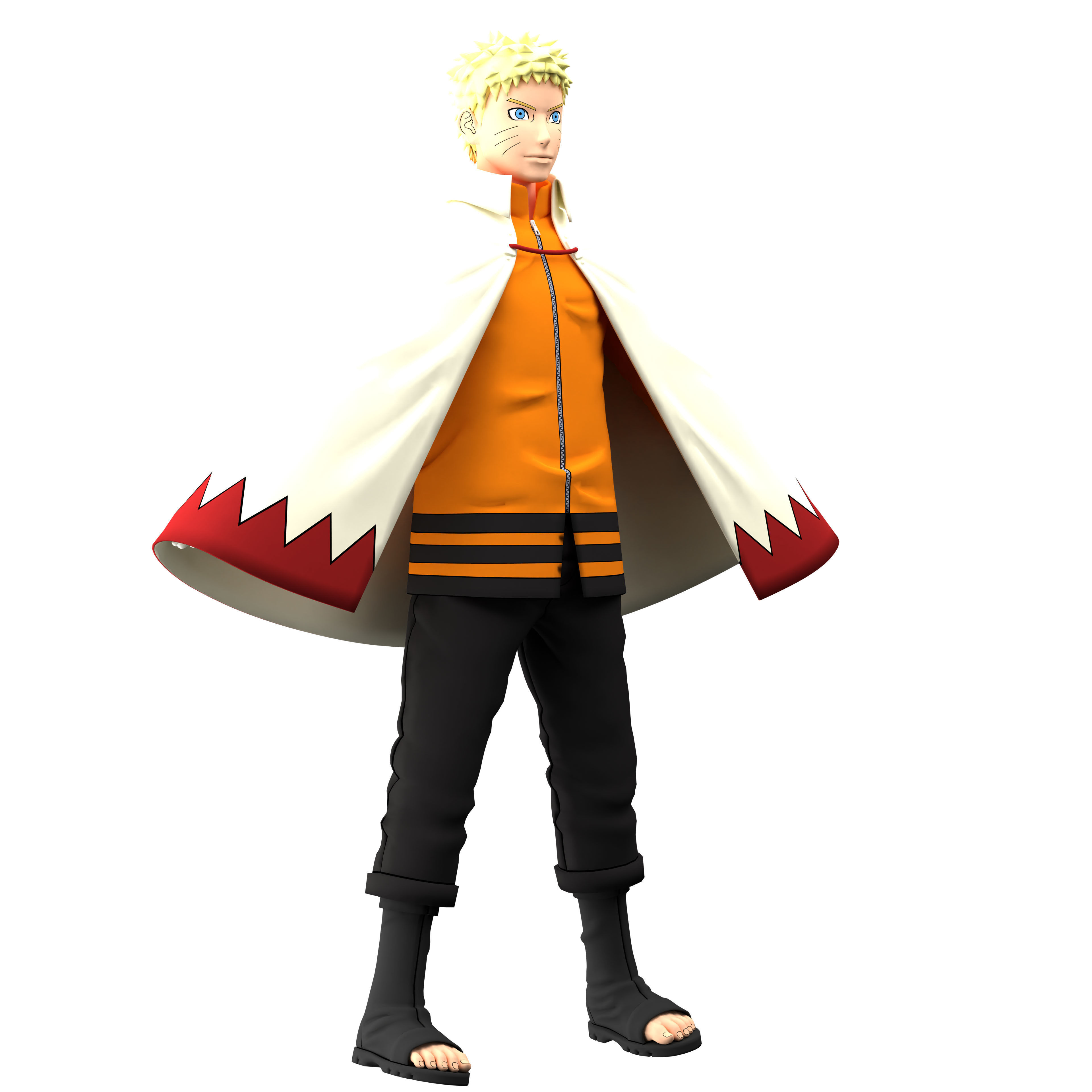 Naruto Uzumaki 3D model_2