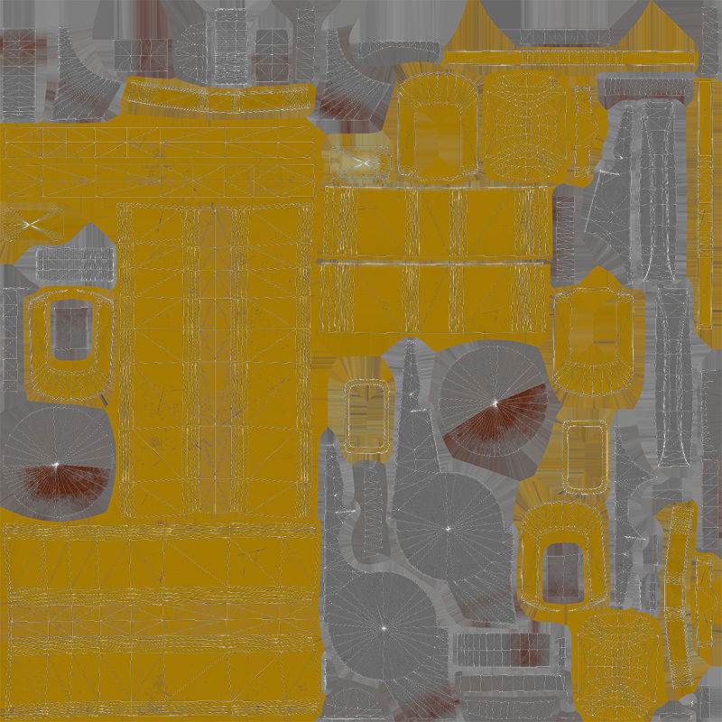 Pliers Low-poly 3D model_5