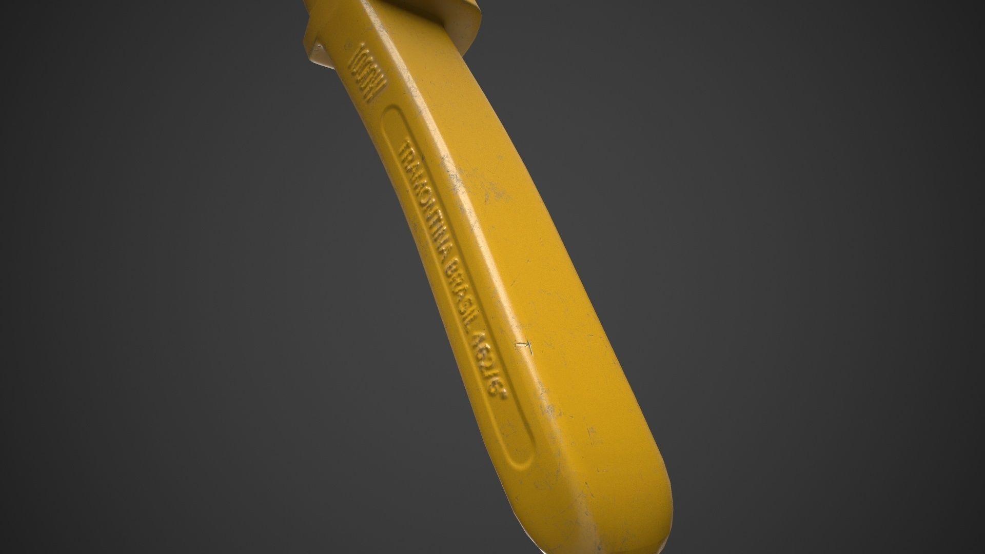 Pliers Low-poly 3D model_4