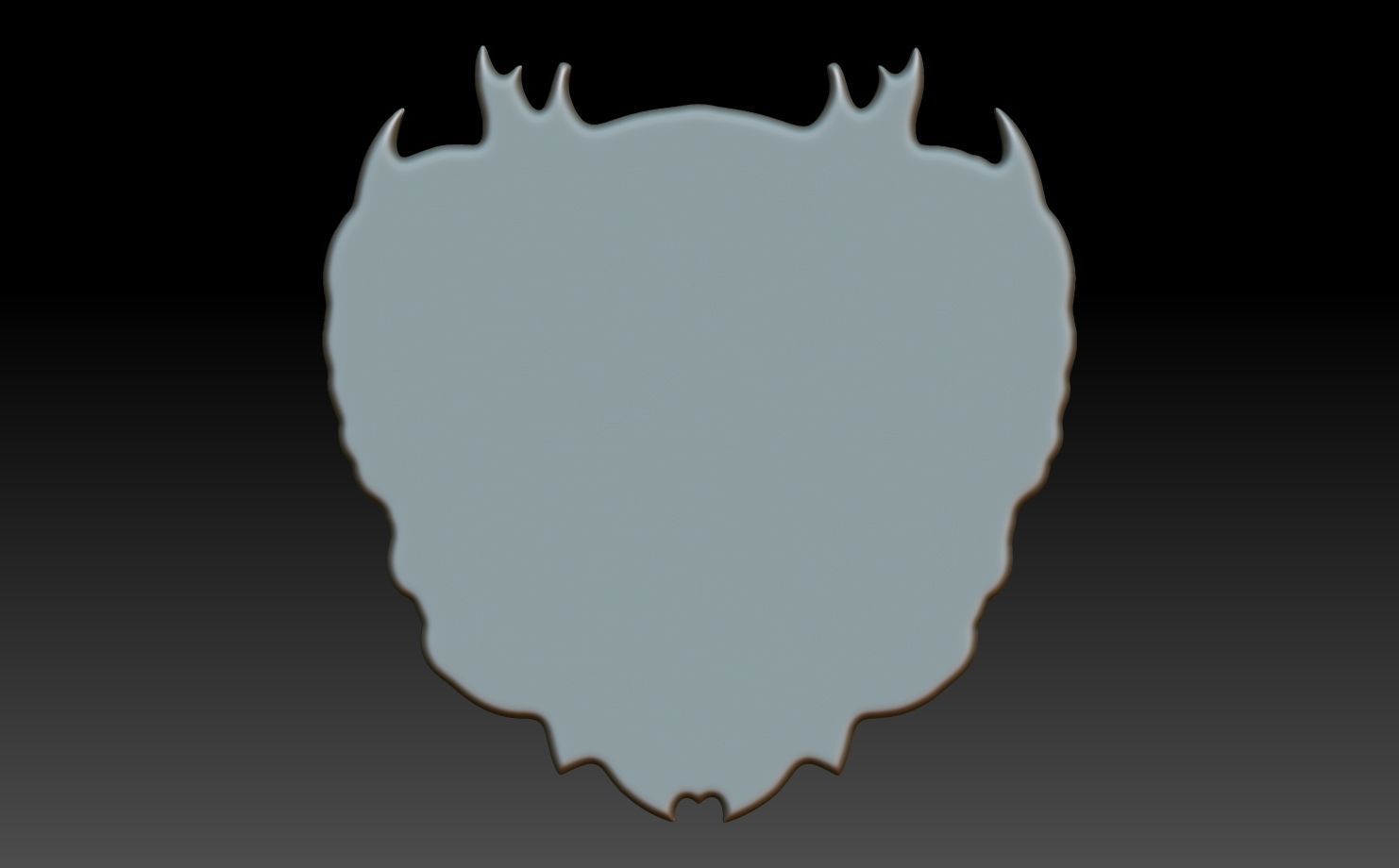 Celtic Owl basrelief 09 240611 3D print model_5