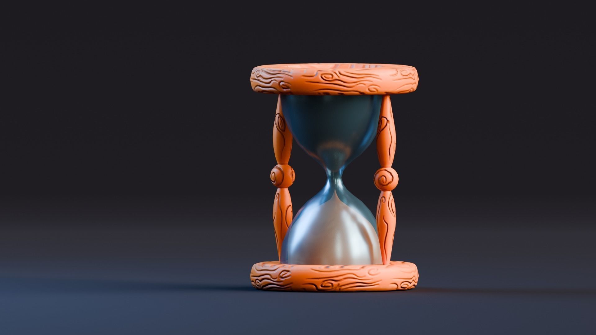 Low poly - Stylized Game Items - Sandwatch Low-poly 3D model_1