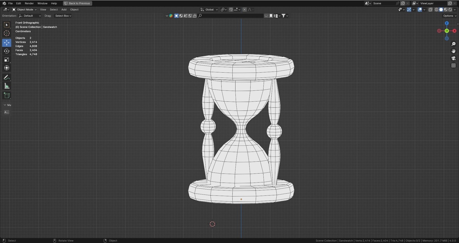 Low poly - Stylized Game Items - Sandwatch Low-poly 3D model_4