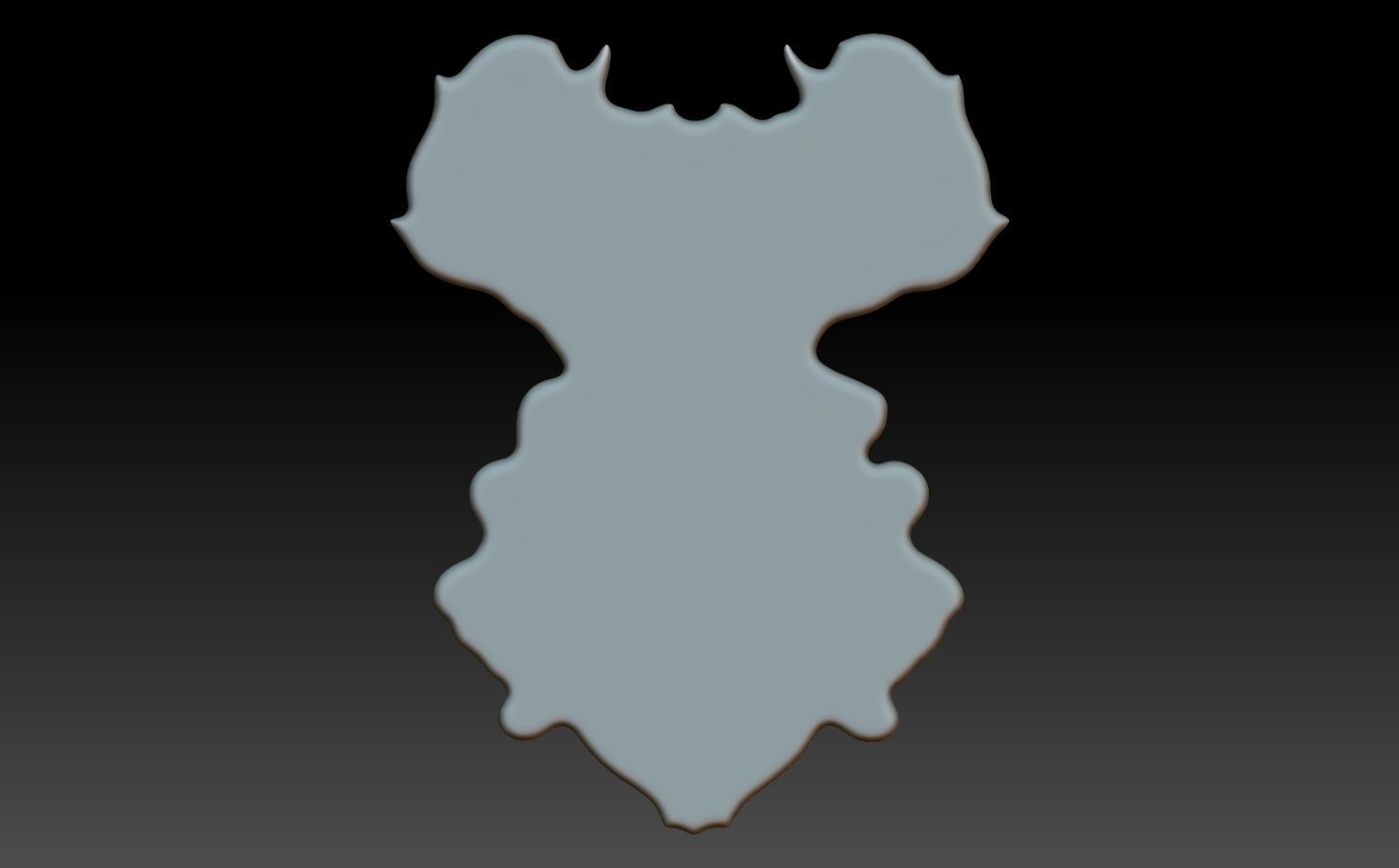 Celtic Deer basrelief 06 240611 3D print model_5