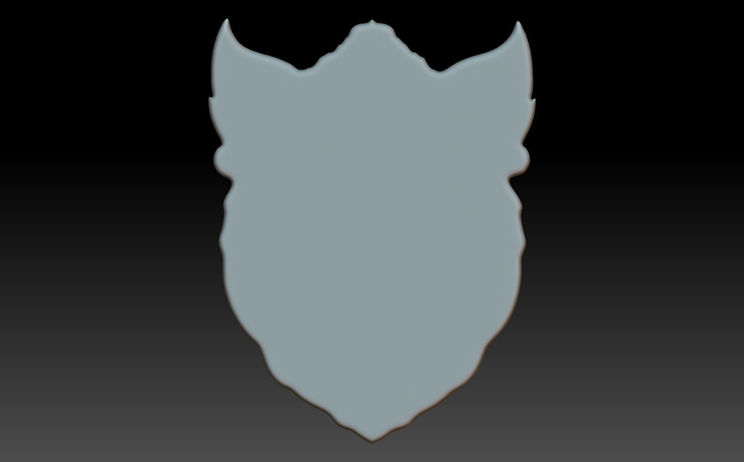 Celtic Boar basrelief 03 240611 3D print model_5