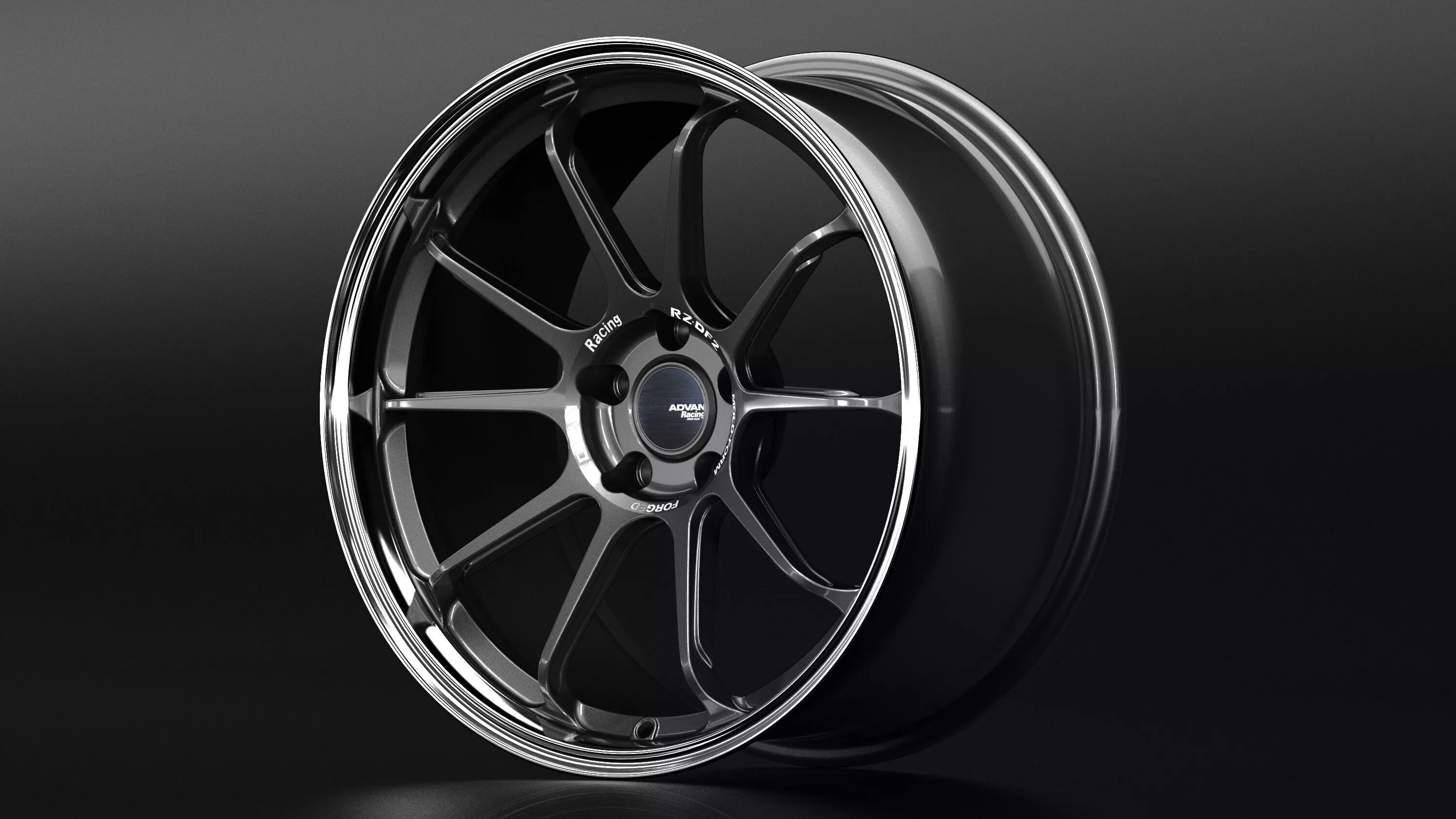 3D model Yokohama Advan RZ DF2 VR / AR / low-poly | CGTrader