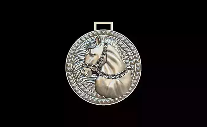 Horse pendant