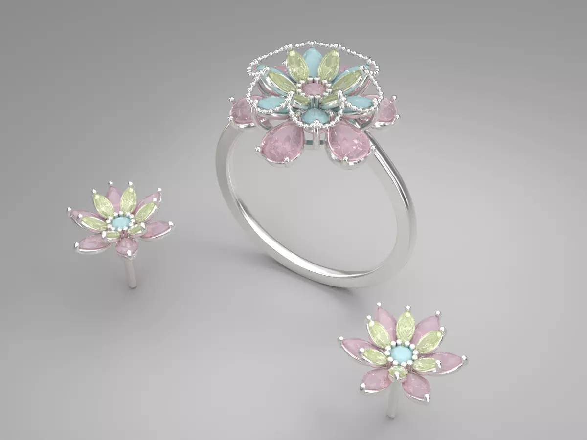 jewel Set 3D print model