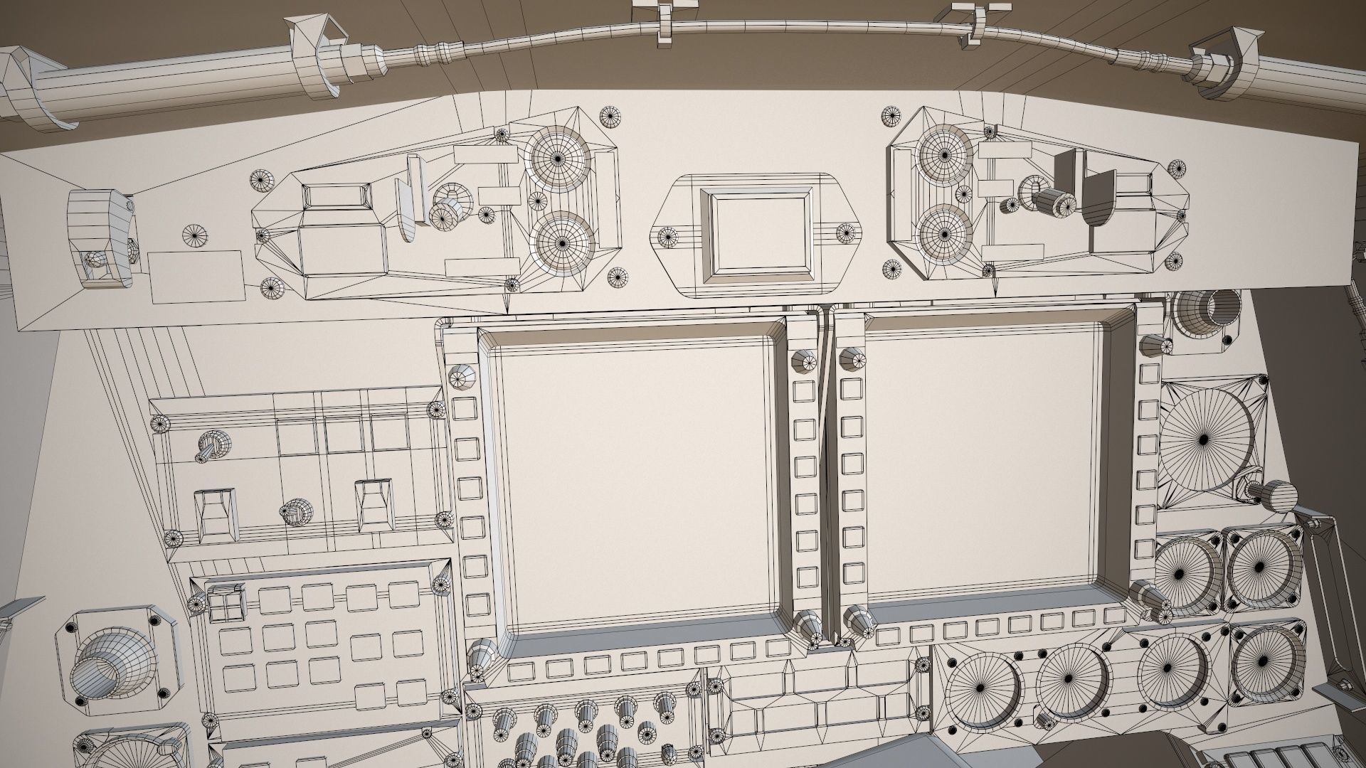 EC-665 Tiger HAD Spainish Army Complex Animation Low-poly 3D model_59