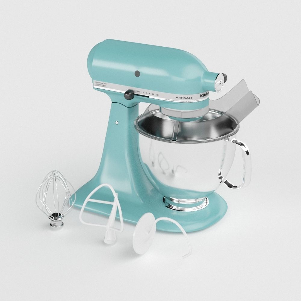 Artisan Series Stand Mixer 3D model_6