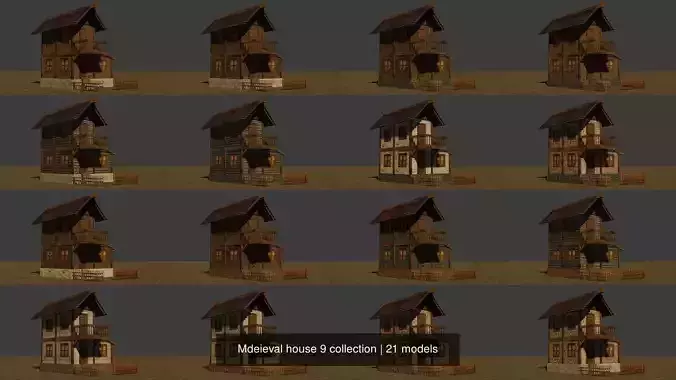 Mdeieval house 9 collection