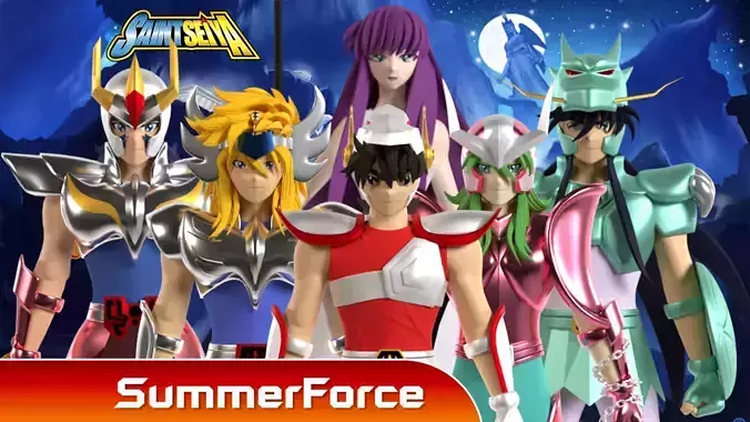 Bronze Cloths - Saint Seiya 3D Model Collection