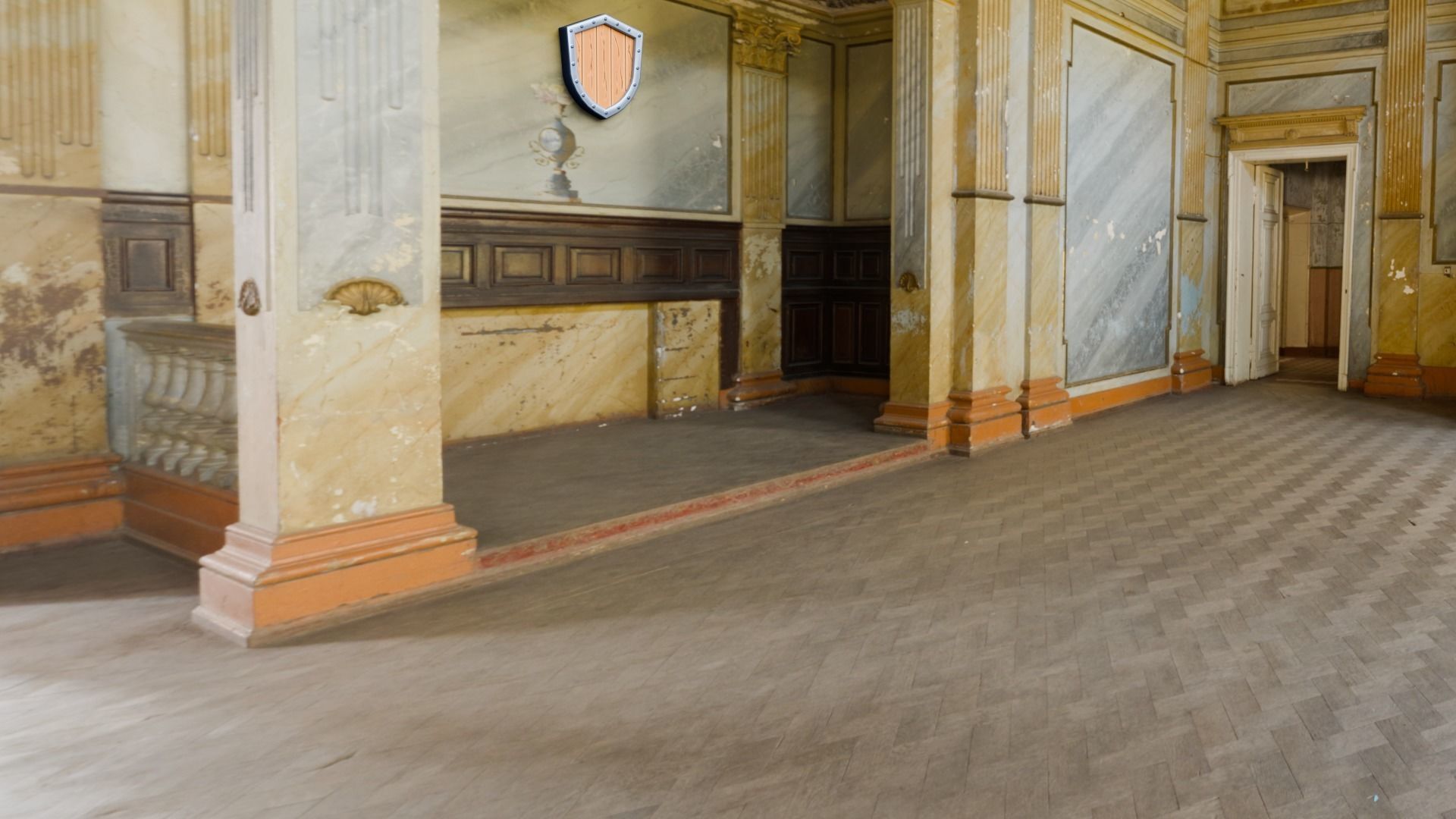 Low poly - Stylized Game Items - Shield Low-poly 3D model_9