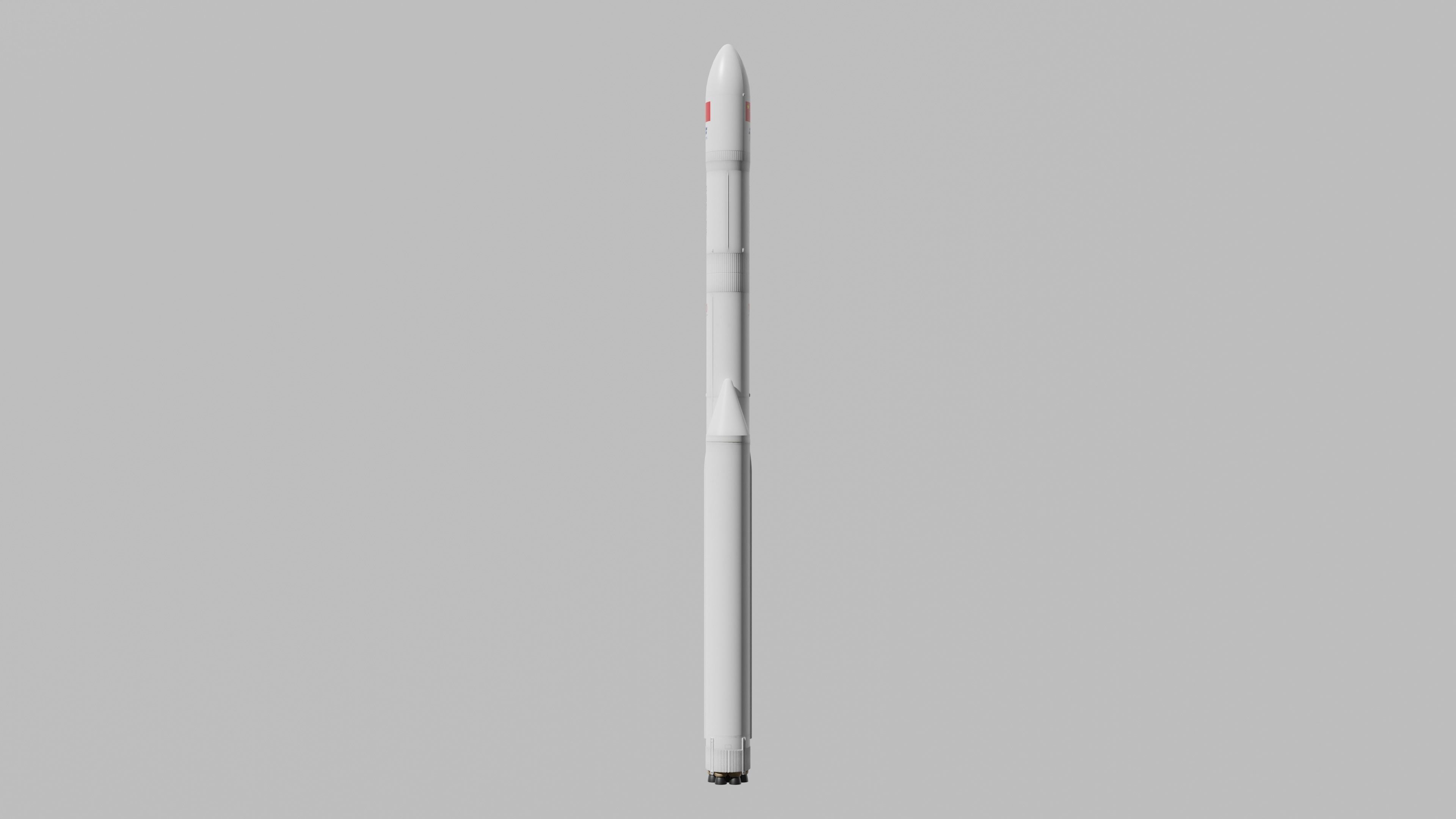 LongMarch-10 CZ-10-Blender-FBX-3D Model 3D model_2