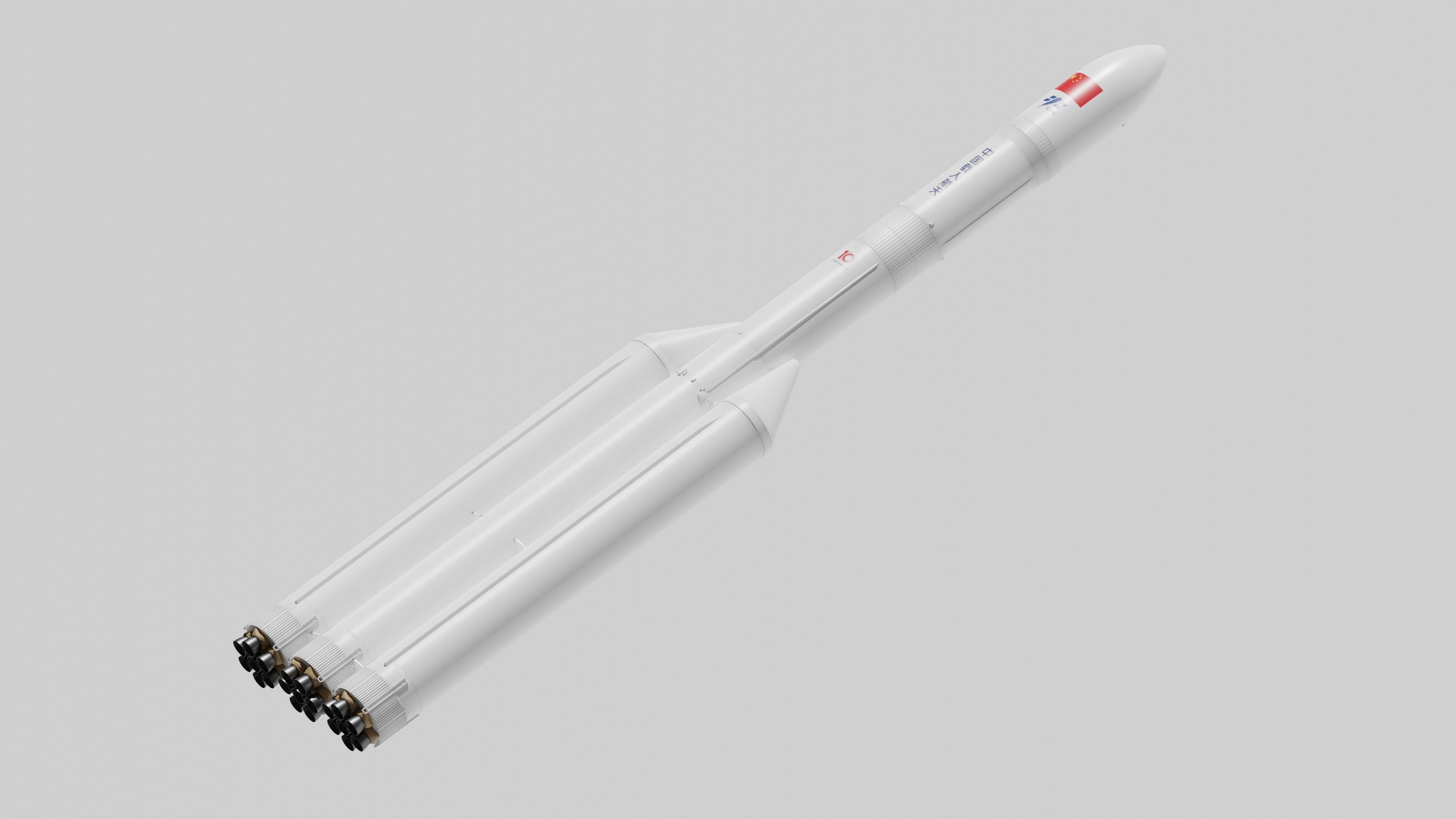 LongMarch-10 CZ-10-Blender-FBX-3D Model 3D model_6