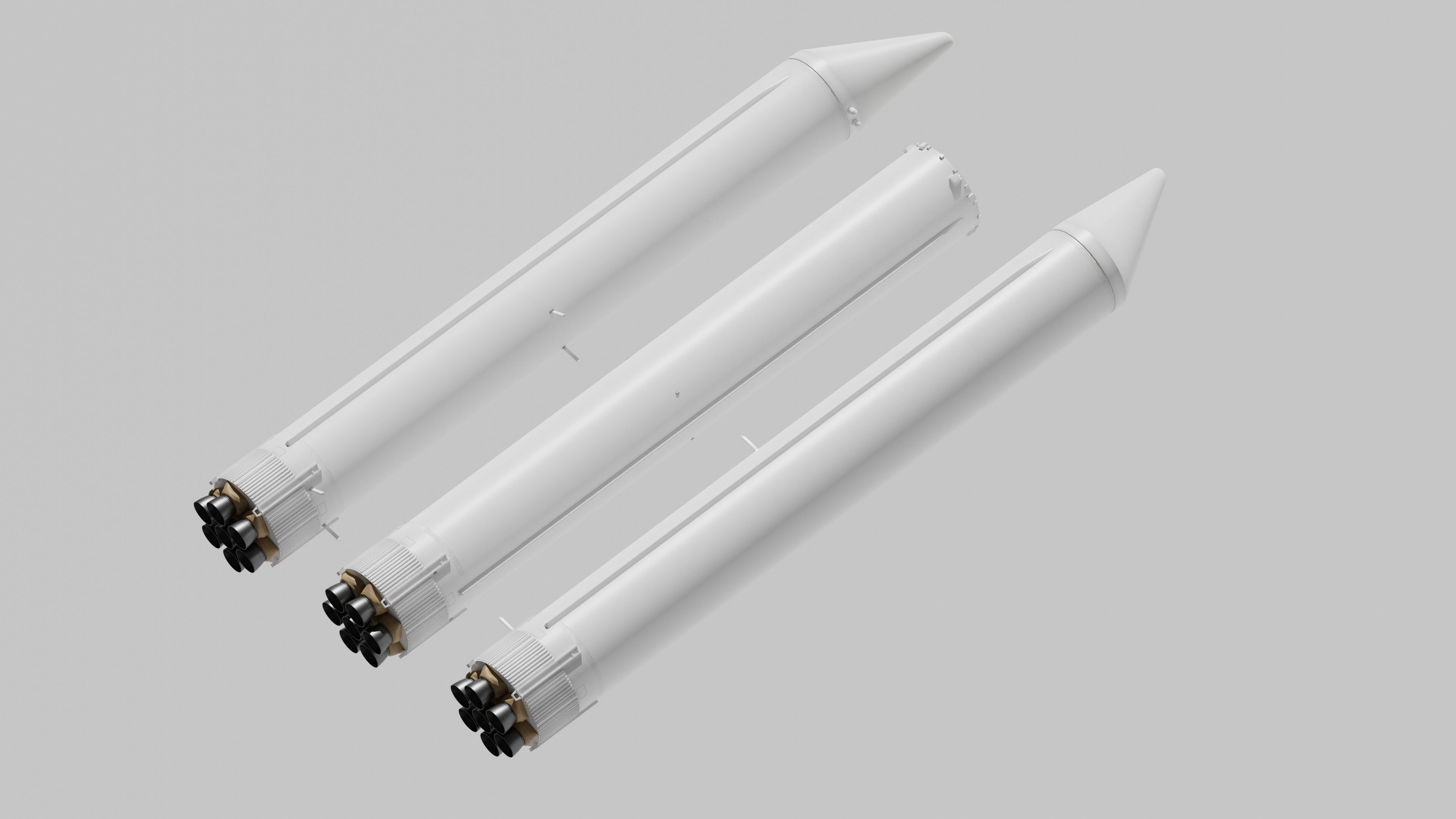 LongMarch-10 CZ-10-Blender-FBX-3D Model 3D model_8