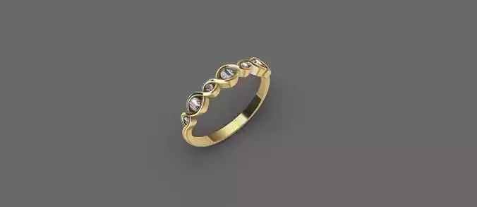 Ladies ring 3D model