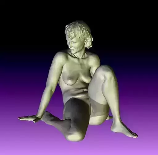 Annabelle nude female figurine for 3D printing 3D print model