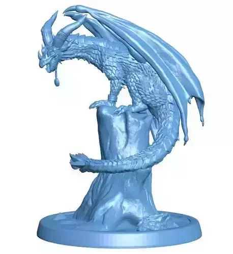 Dragon pedestal