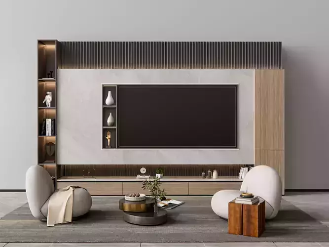 TV wall 5