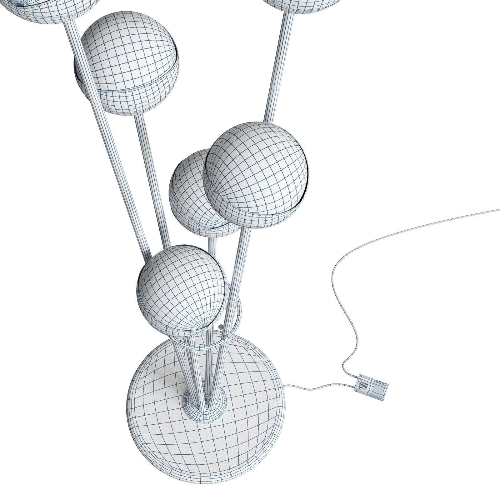 Soho Home floor lamp Seed 3D model_7