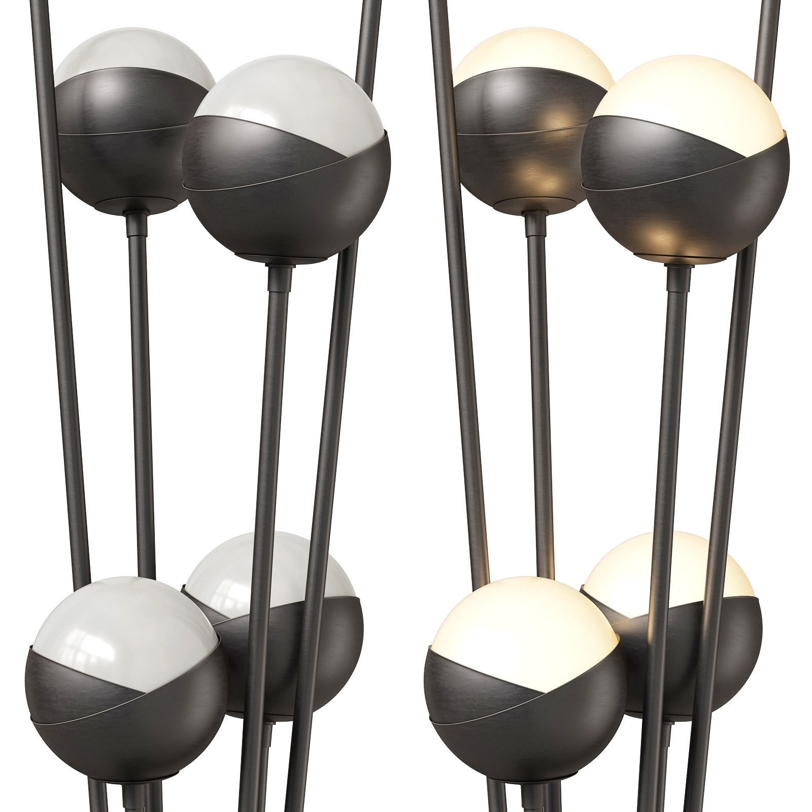 Soho Home floor lamp Seed 3D model_5