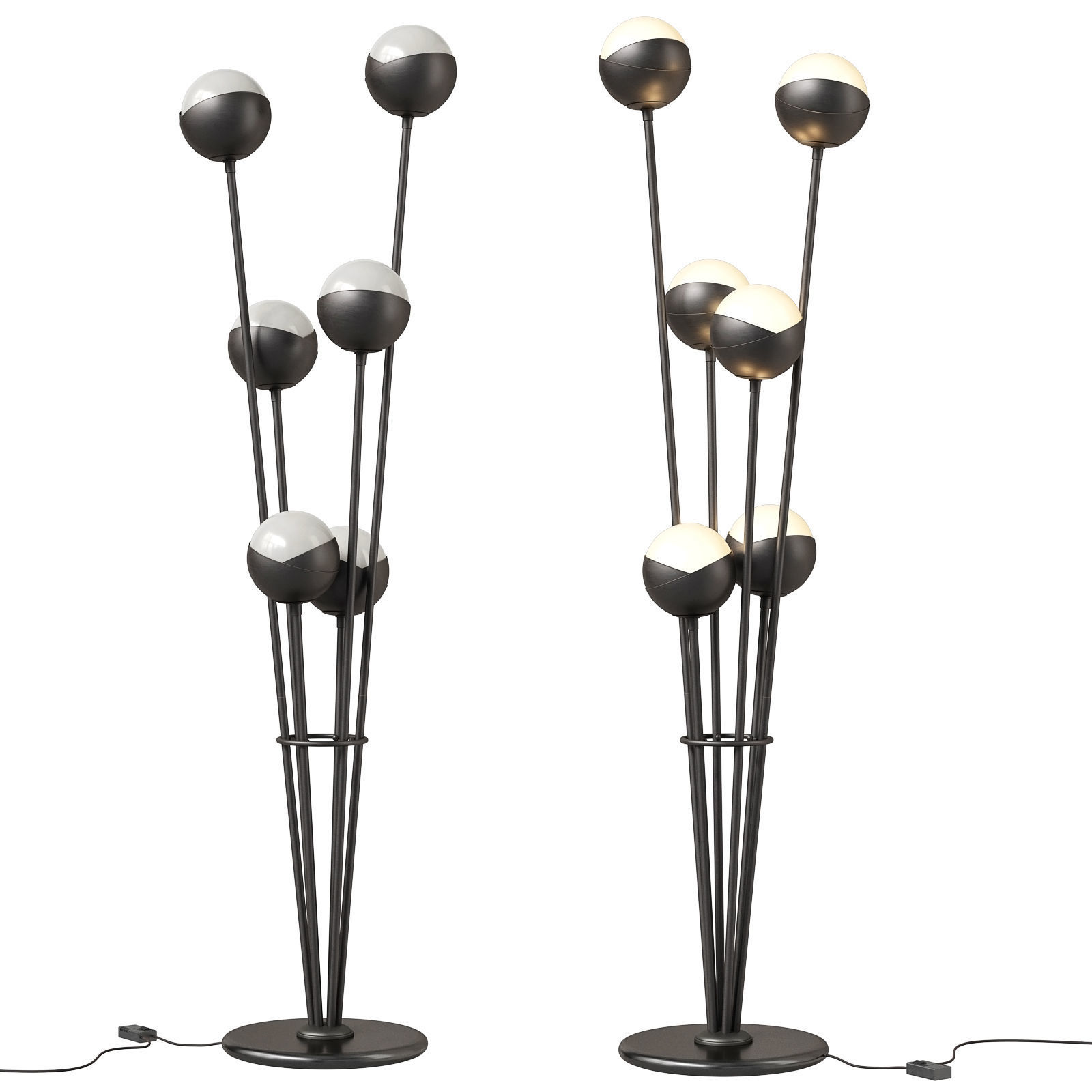 Soho Home floor lamp Seed 3D model_1