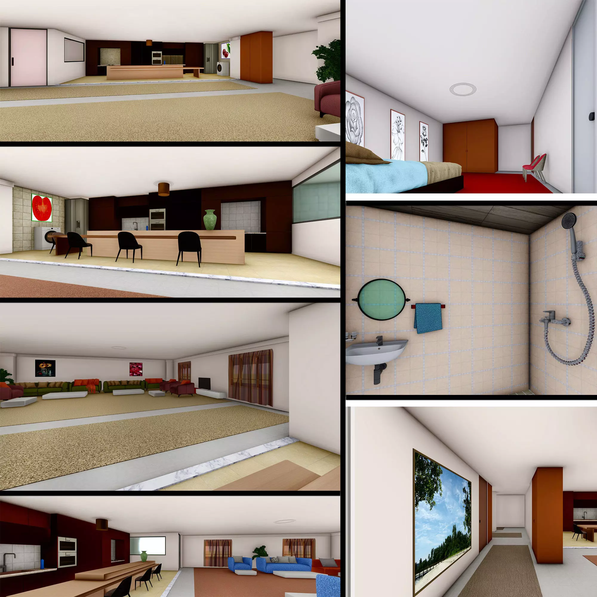 Interior Design 00 3D model