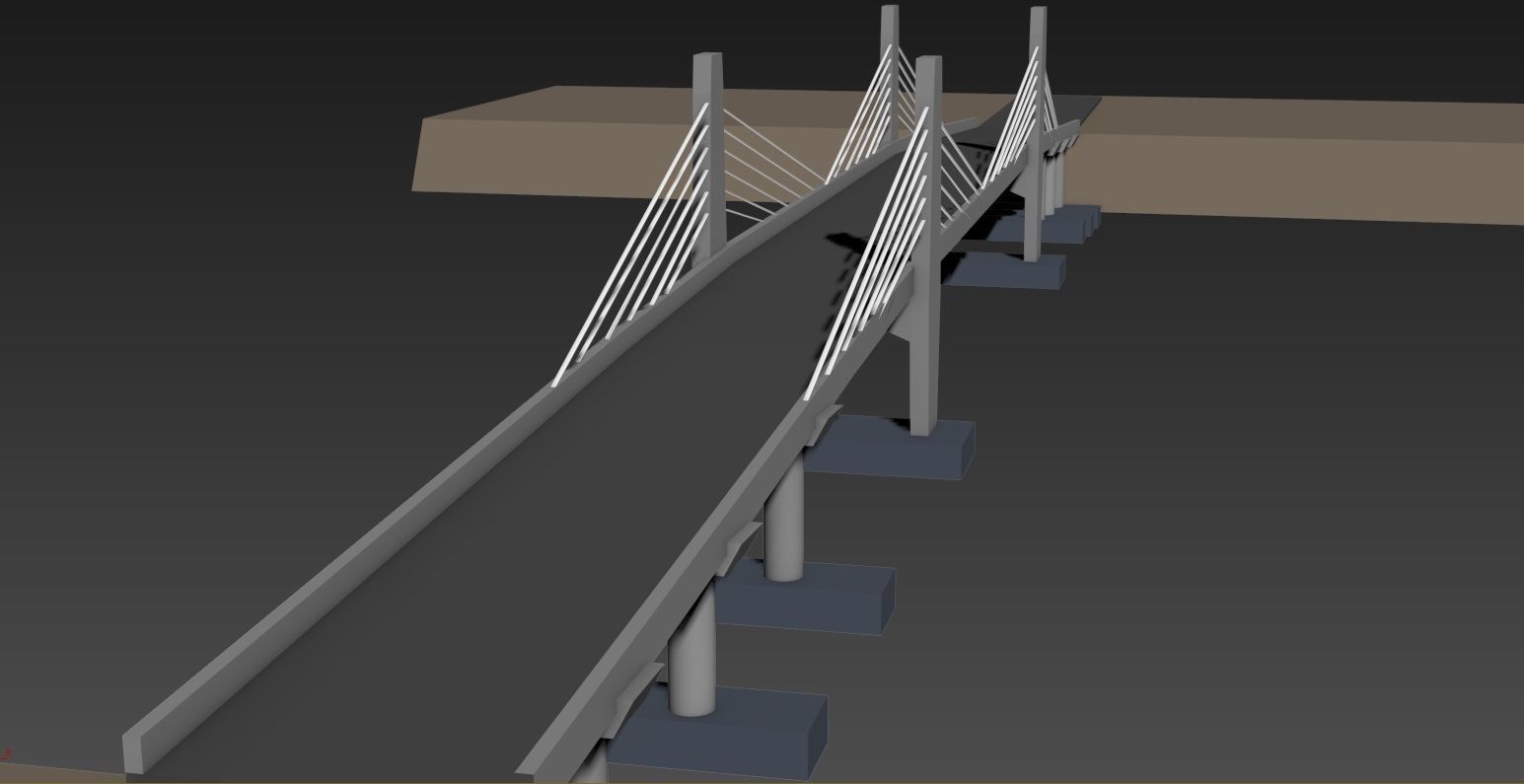 Bridge  3D model_2