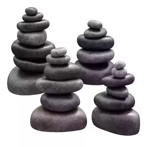 Stack of stones Zen stones