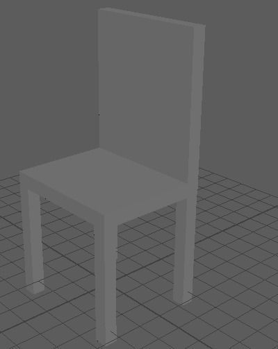 chair 3D model_1