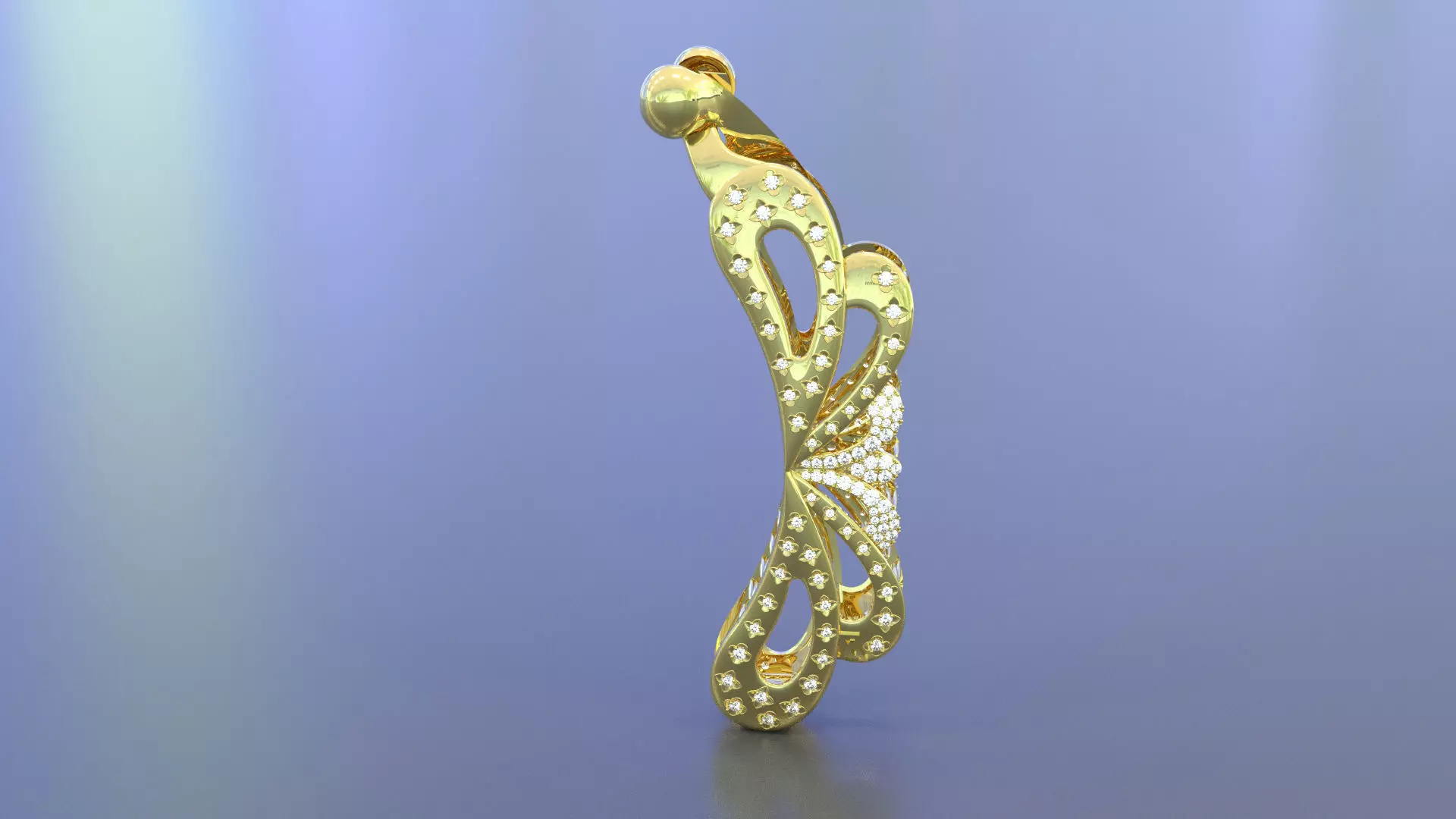 Hair Brackets 81 3D print model_0