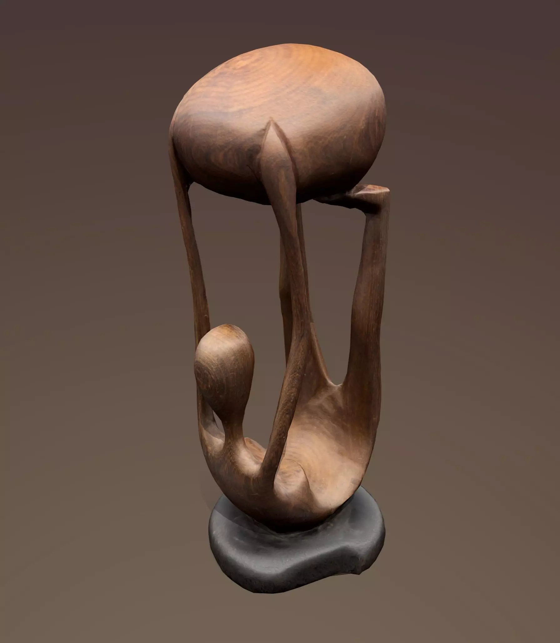 hand carved statue Free 3D model