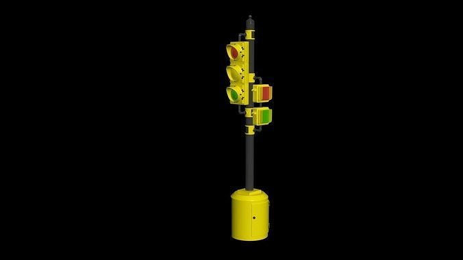 traffic light free 3D model | CGTrader