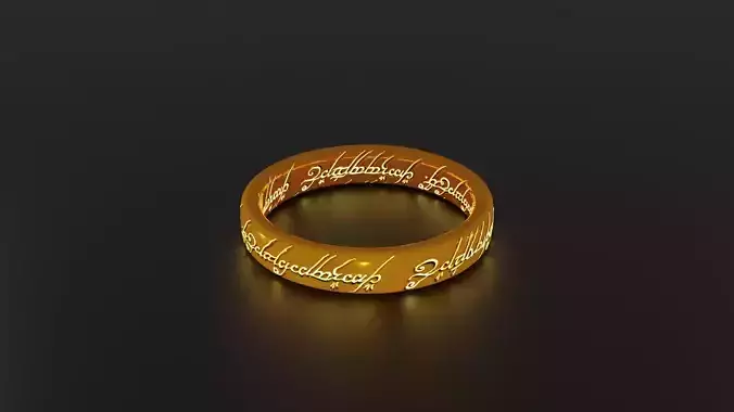 One Ring from The Lord of the Rings