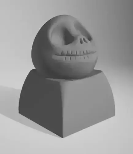 Jack the Skeleton keycaps 