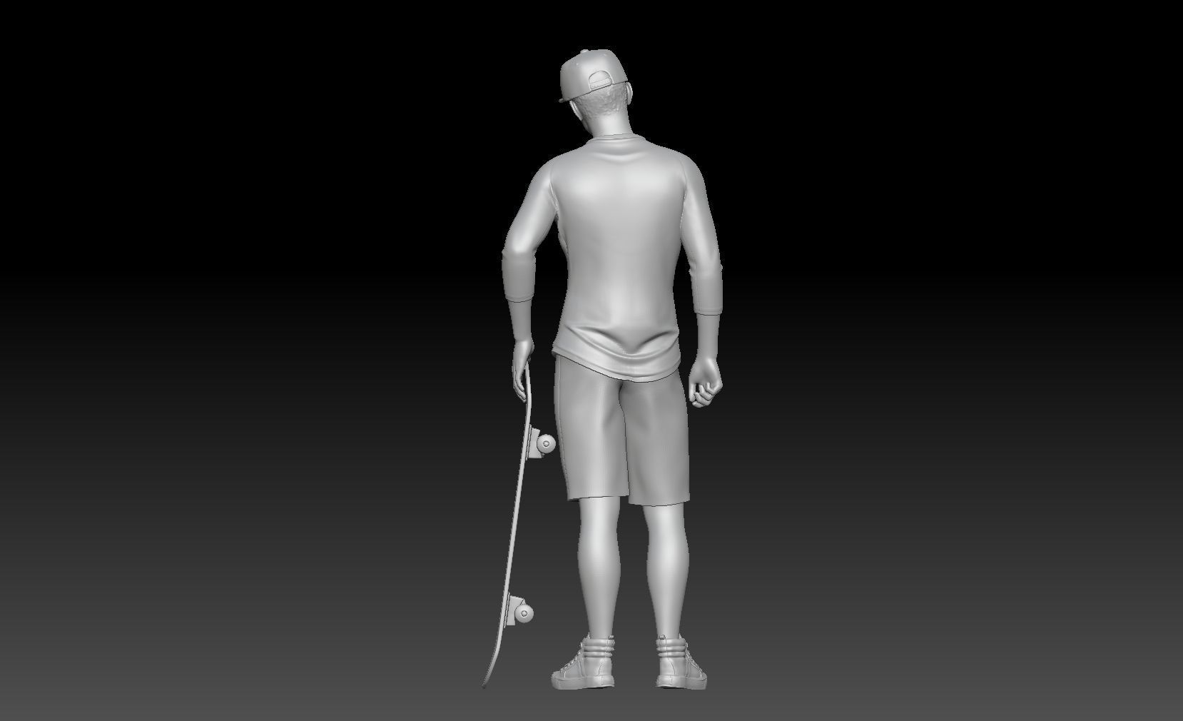 SKATE BOY 1 3D print model_2