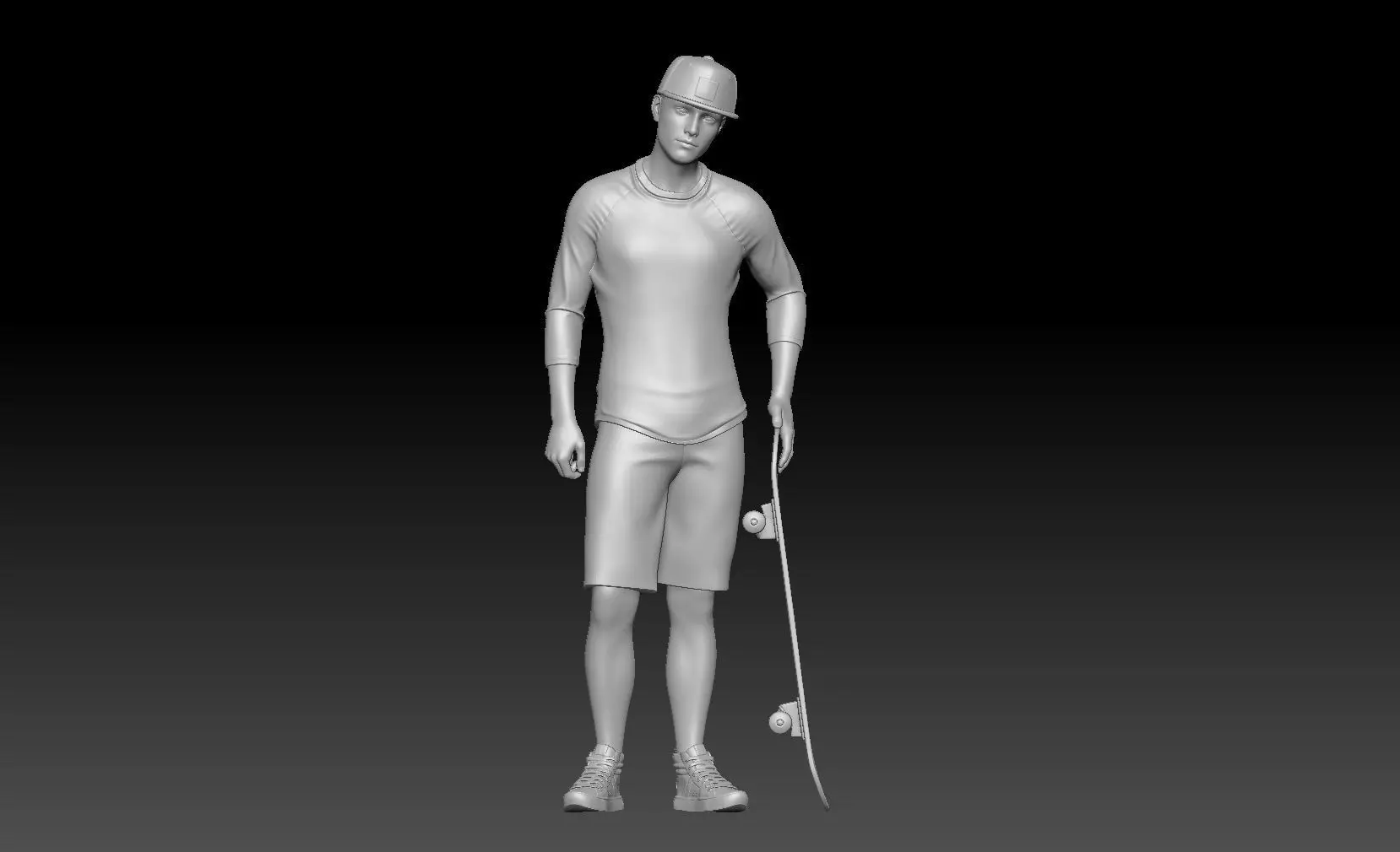 SKATE BOY 1 3D print model_0