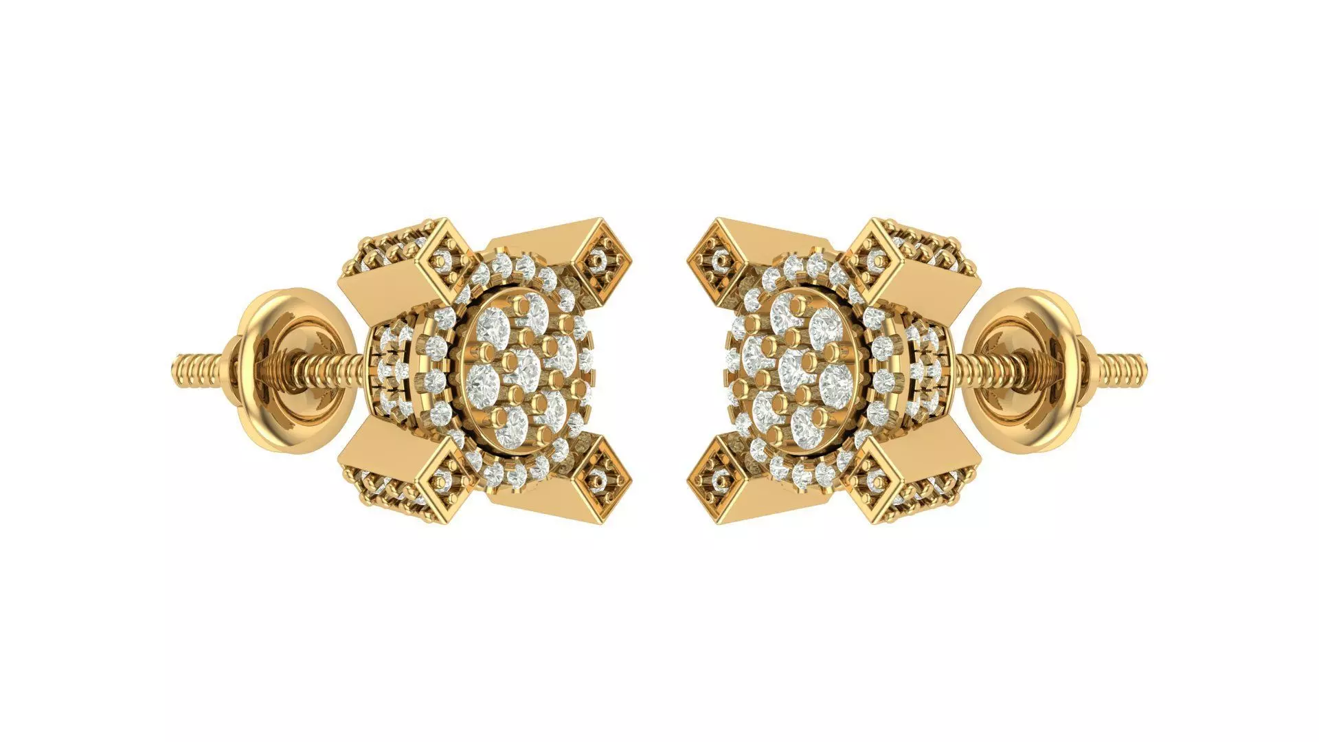 Earring 3D print model_0