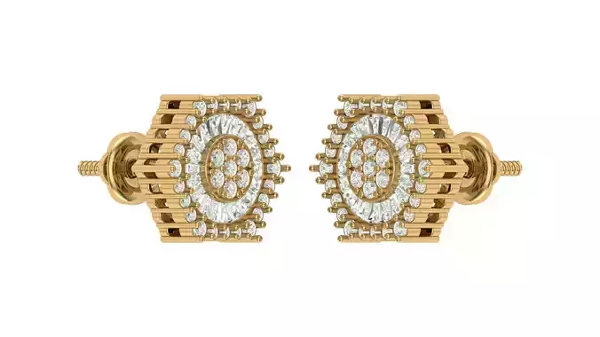 Earring 3D print model