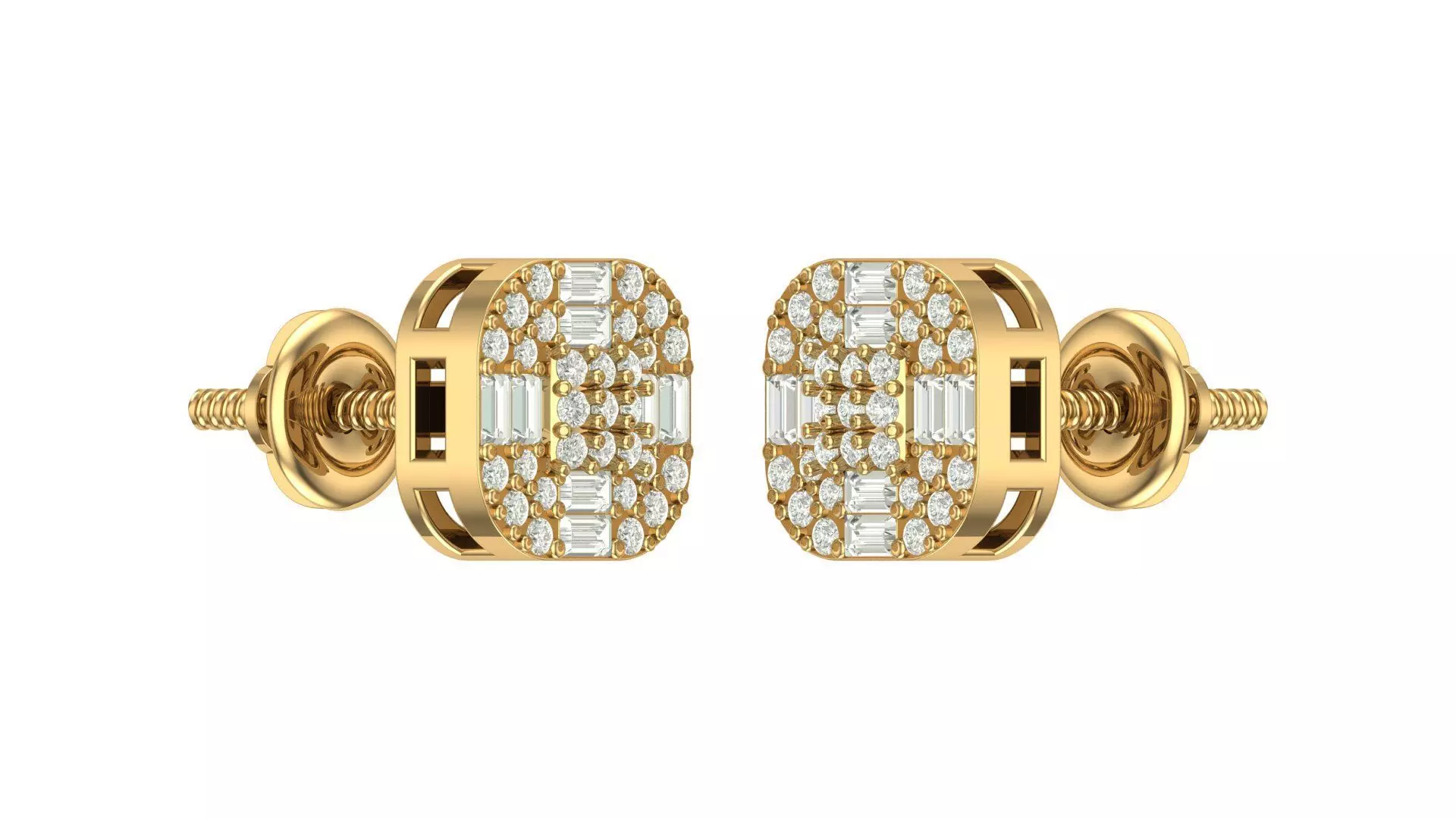 Earring 3D print model_0