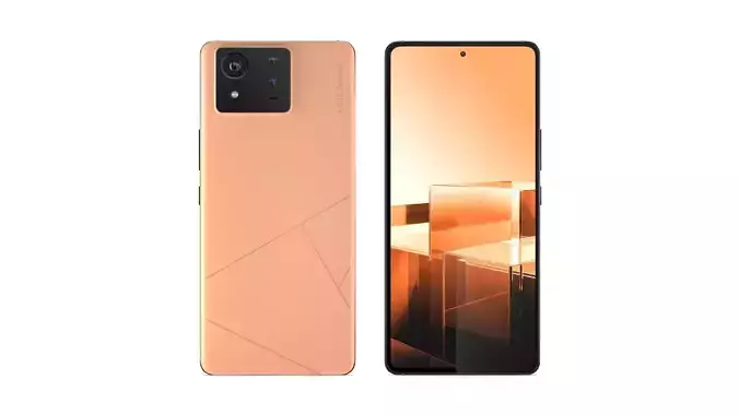 Asus Zenfone 11 Ultra Gold 3D model Asus Zenfone 11 Ultra Gold 3D model