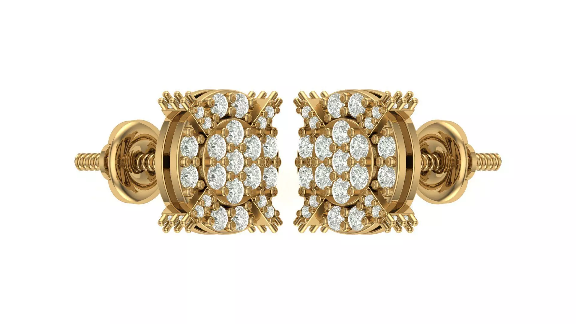 Earring 3D print model_0