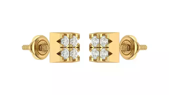 Earring 3D print model